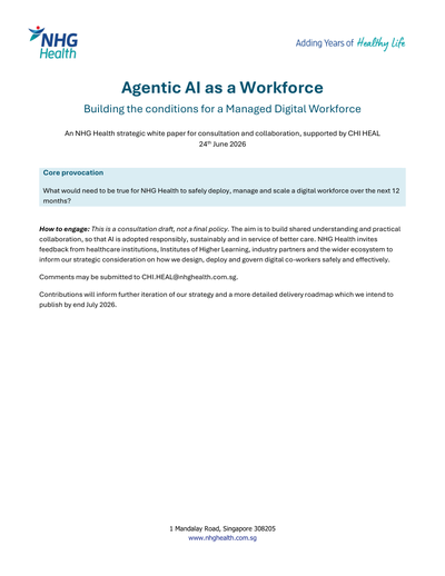 Text excerpt of Agentic AI as a workforce whitepaper